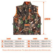 Charger l&#39;image dans la galerie, Gilet de Chasse Camouflage Orange
